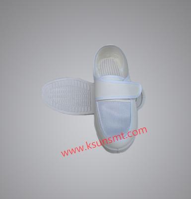 leather single  net magic shoes